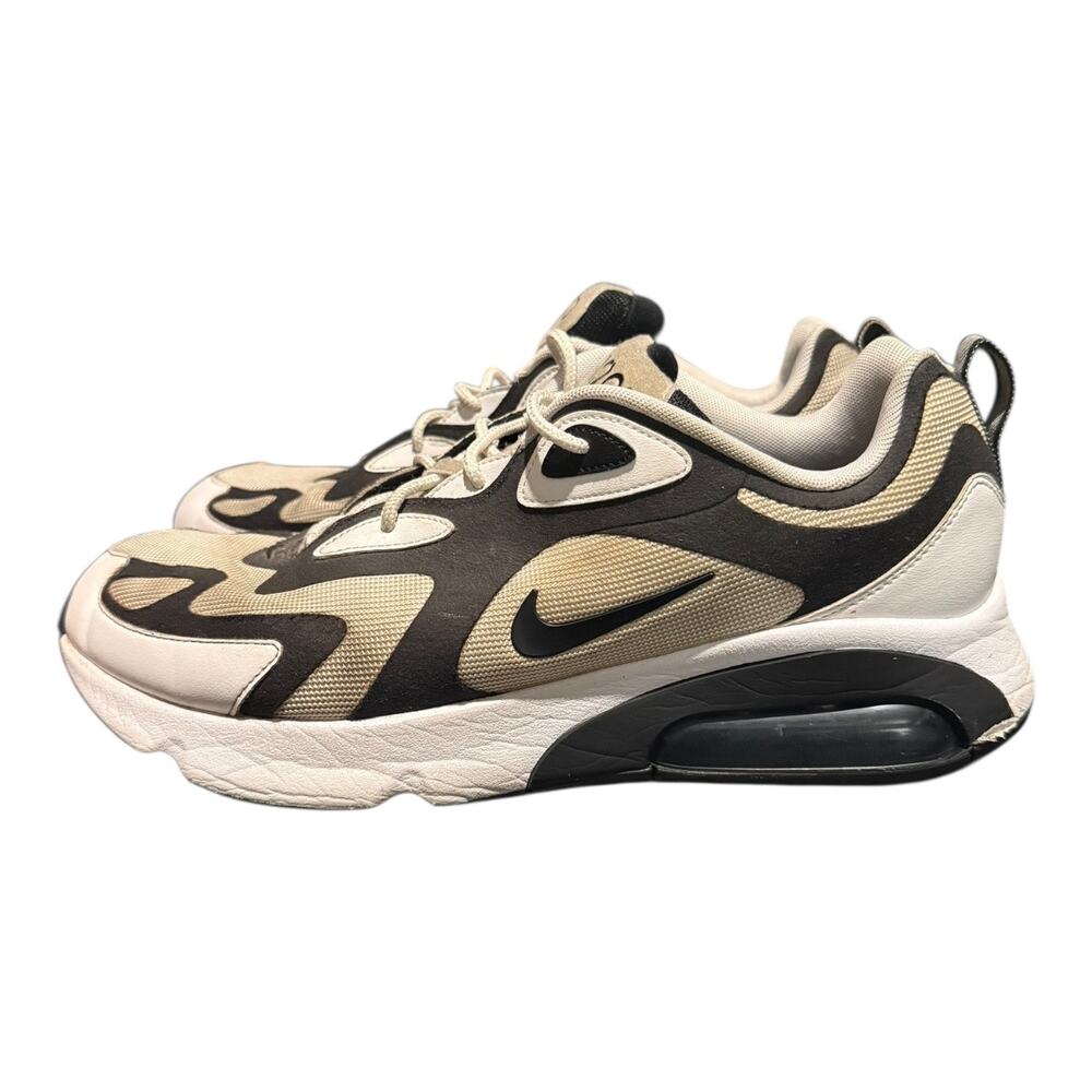 Nike Air Max 200 Men's Sneakers White Black Size 13 AQ2568-104 Athletic Leisure - Picture 5 of 9